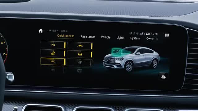 全新奔驰GLE53CoupéAMG，车辆设