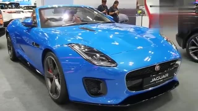 捷豹F-Type高清实拍，很漂亮的英伦