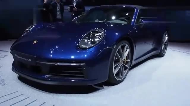 新款保时捷卡雷拉敞篷版到货，全