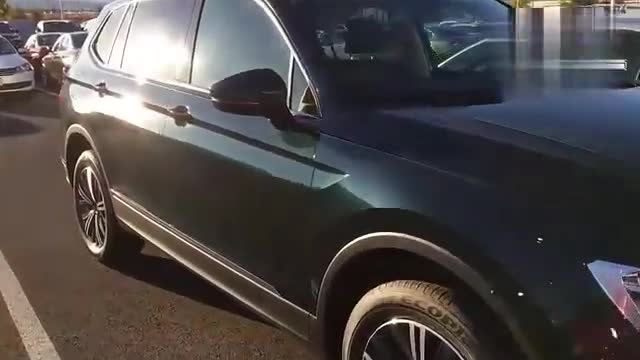 实拍大众途观，这个颜色我喜欢