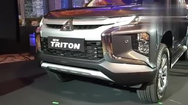 2020款三菱tritongls到货看到这粗狂