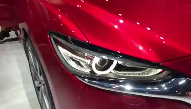 马自达“阿特兹”实车展示，颜值