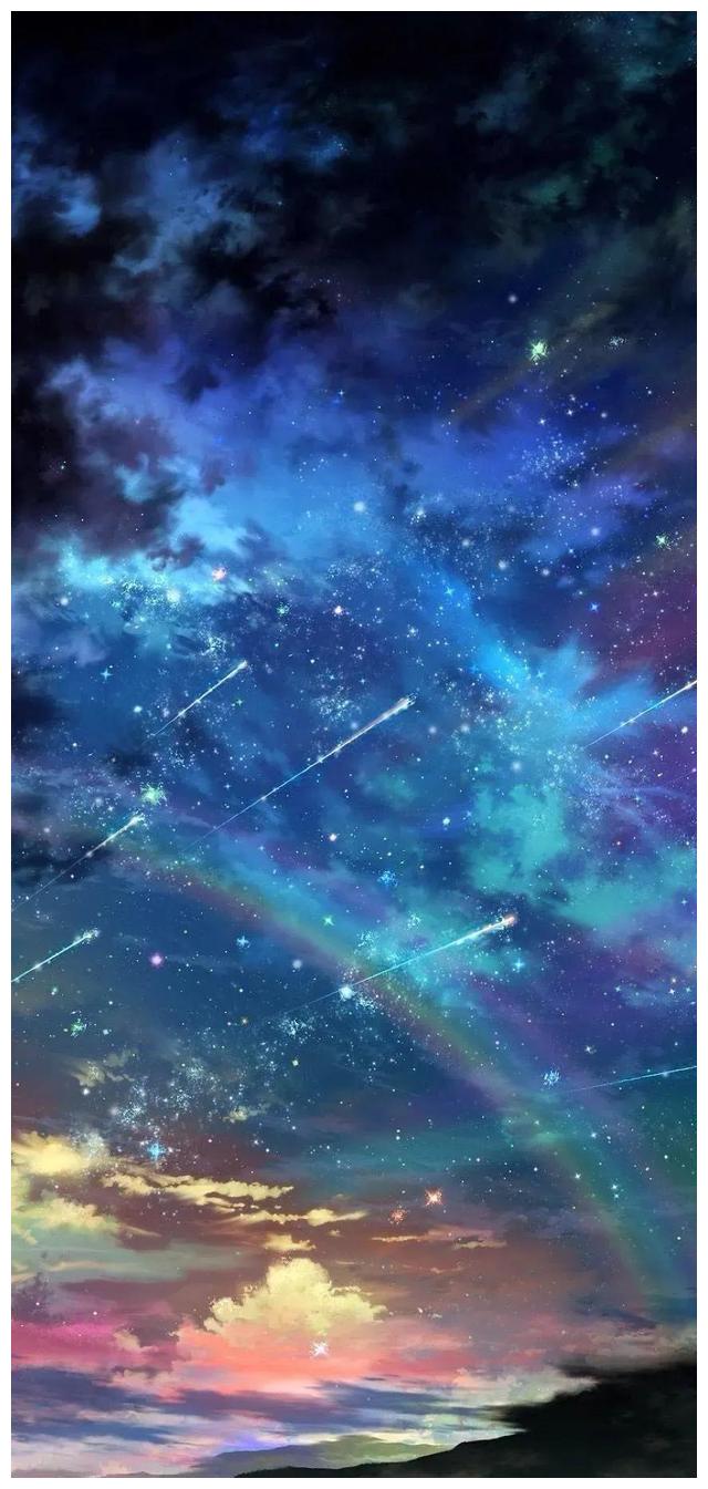 一波超级炫酷 星空全屏手机壁纸,赶紧保存起来就对了