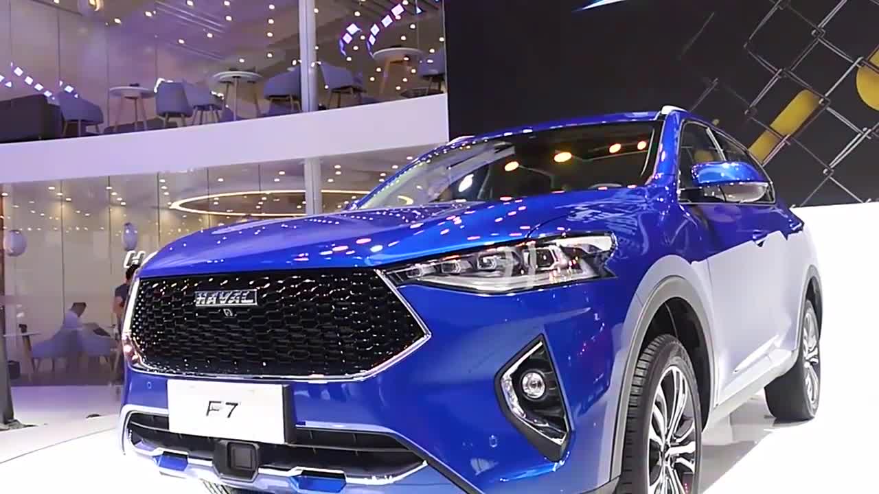 全新哈佛F7和F5亮相车展，设计更加高端前卫，内饰豪华！