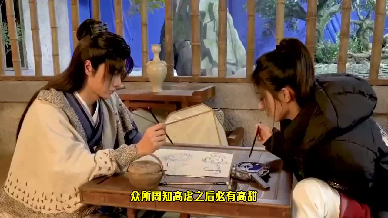 《有翡》周翡谢允花瓣吻海报!网友:谢允主动