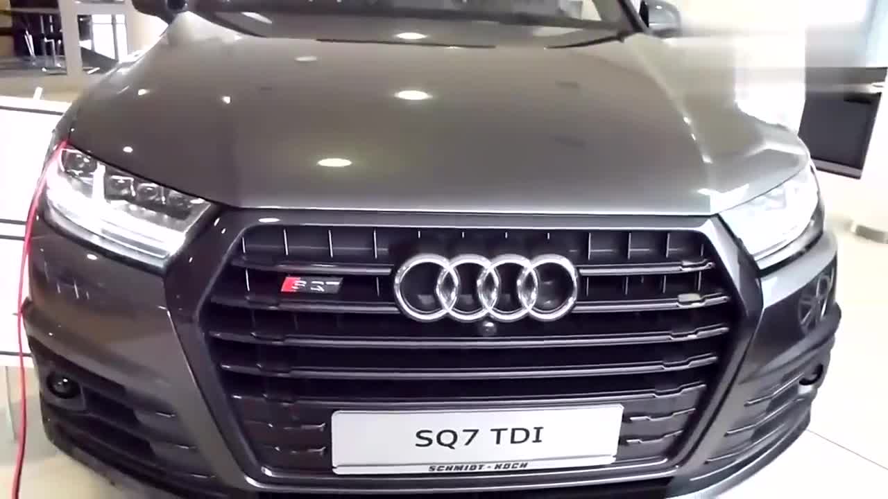 奥迪SQ七的新车展示，世界那么大，让它带我们去看看吧