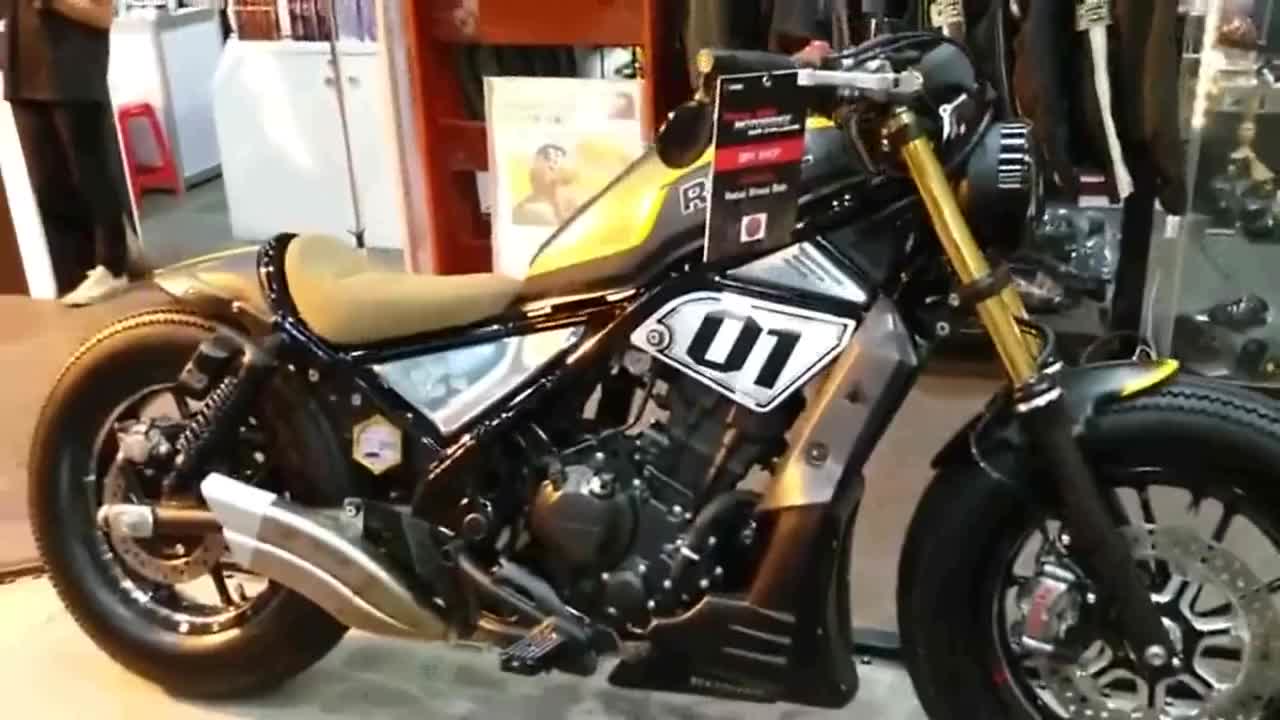 honda本田cm300和cm500改装运动风格