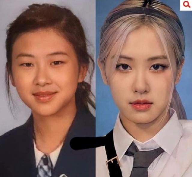 blackpink整容,金智秀朴彩英 blackpink全员出道前旧照曝光!单眼皮rosé被指整容"换脸"?