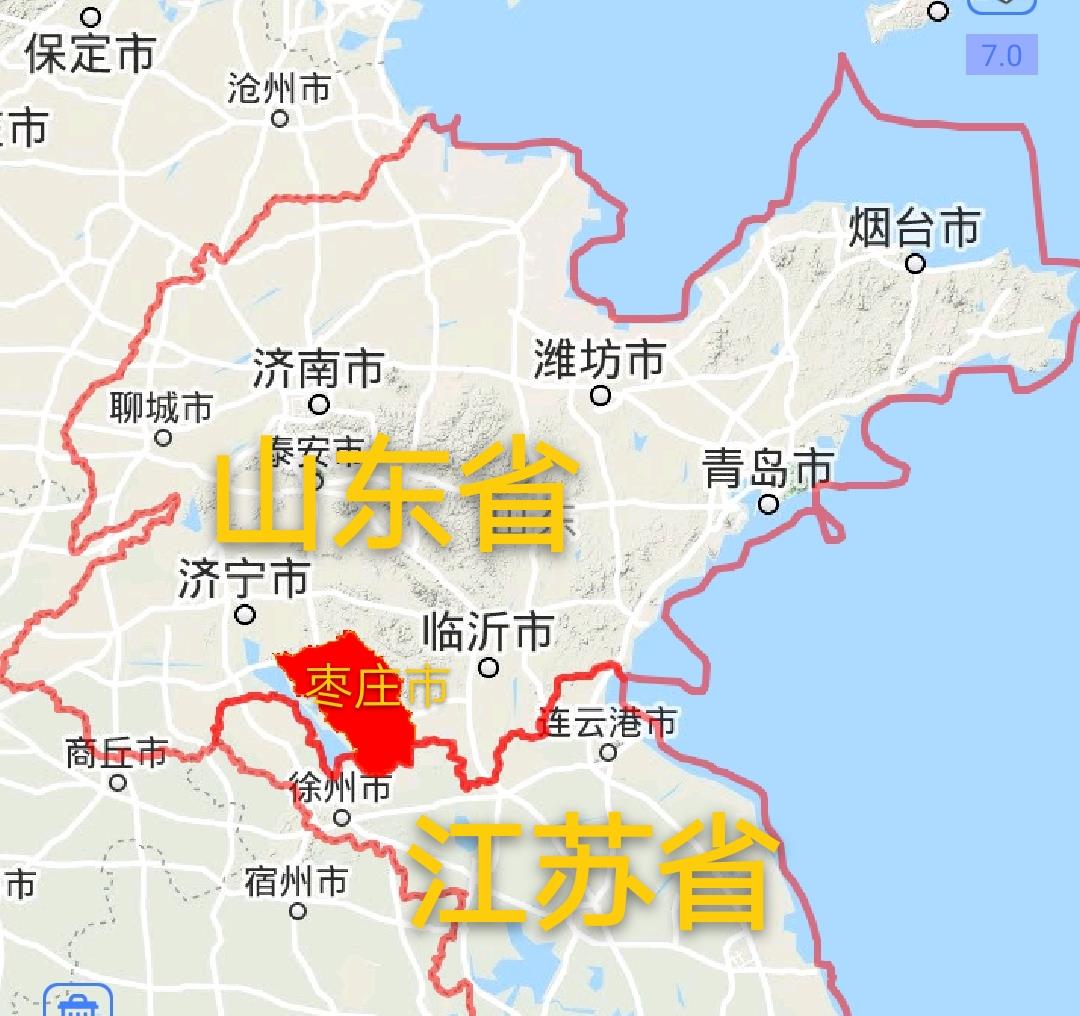 枣庄市建成区面积排名,滕州市最大,台儿庄区最小,来了解一下?