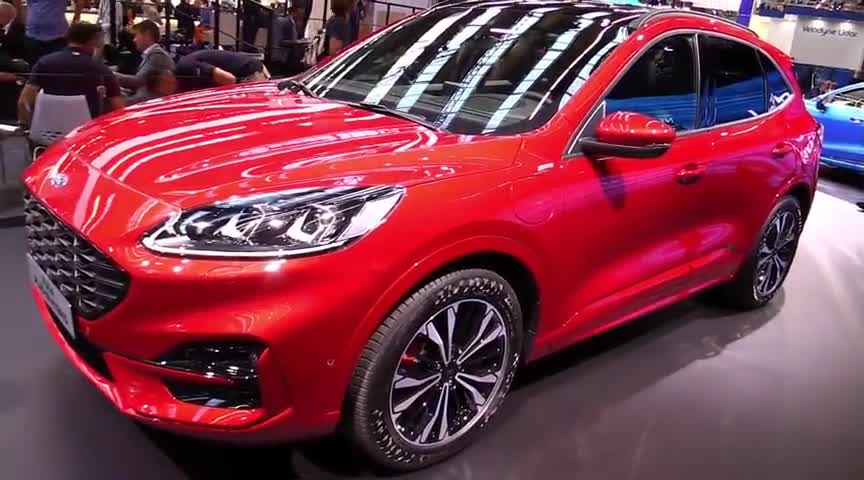 2020款福特翼虎Hybrid版，外观和内饰实拍