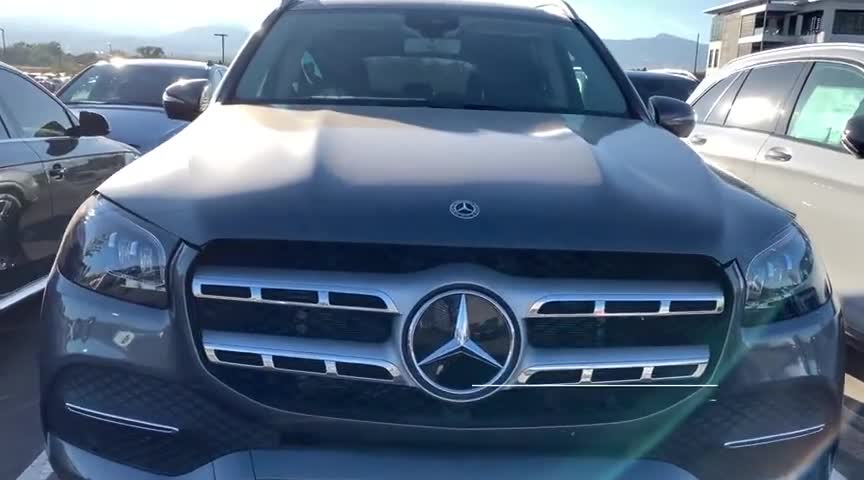 2020款奔驰GLS4504Matic，外观和内饰实拍