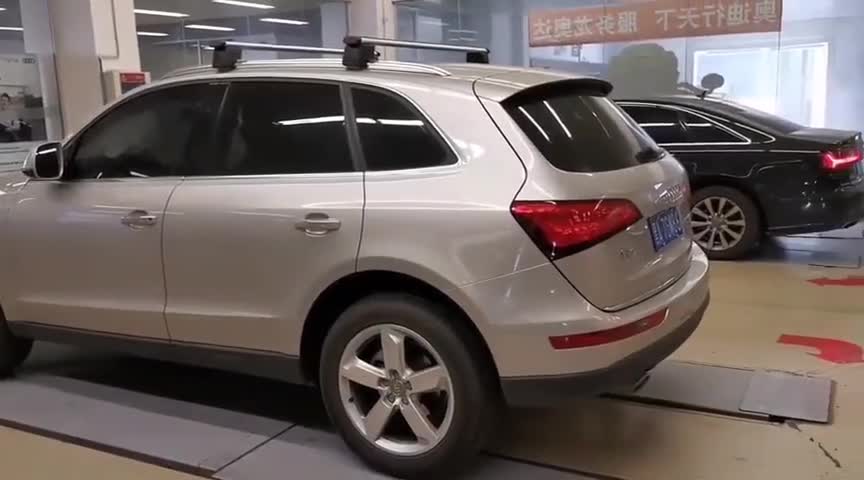 车顶行李架安装完了，做次保养和