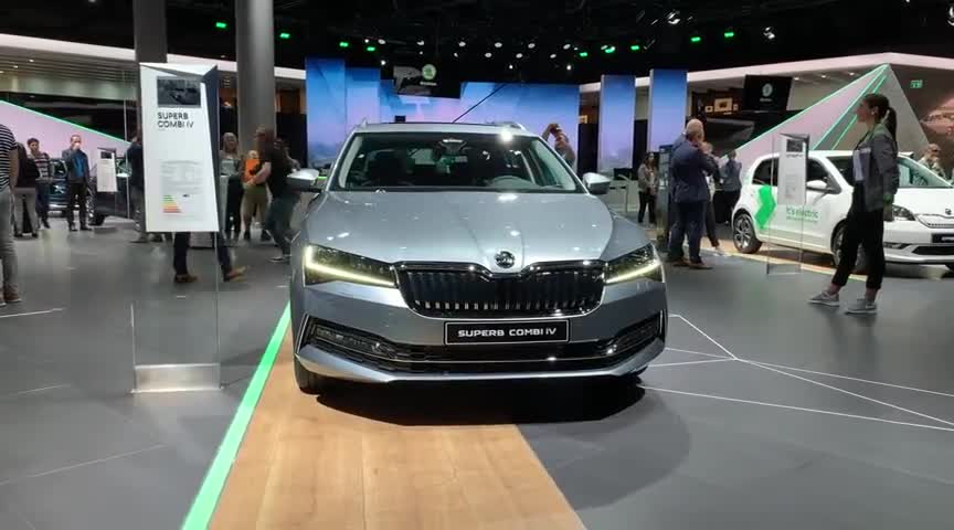 2020款斯柯达速派SuperbCombi，外观和内饰实拍