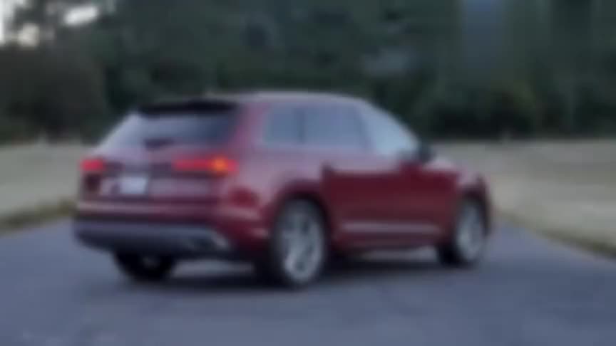 2021款奥迪Q7实车展示，看到三排空间那刻，还想啥宝马X5