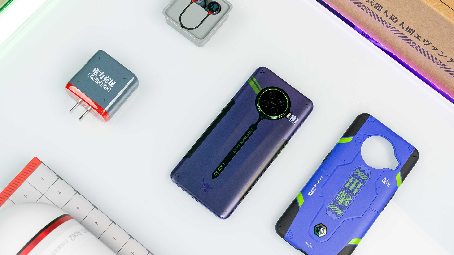 献给粉丝的定制礼物 oppo ace2 eva 限定版图赏