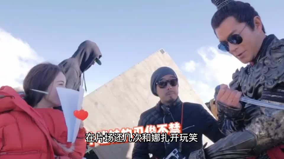 古天乐与小22岁娜扎演情侣逗乐女方还贴心为她整理头发