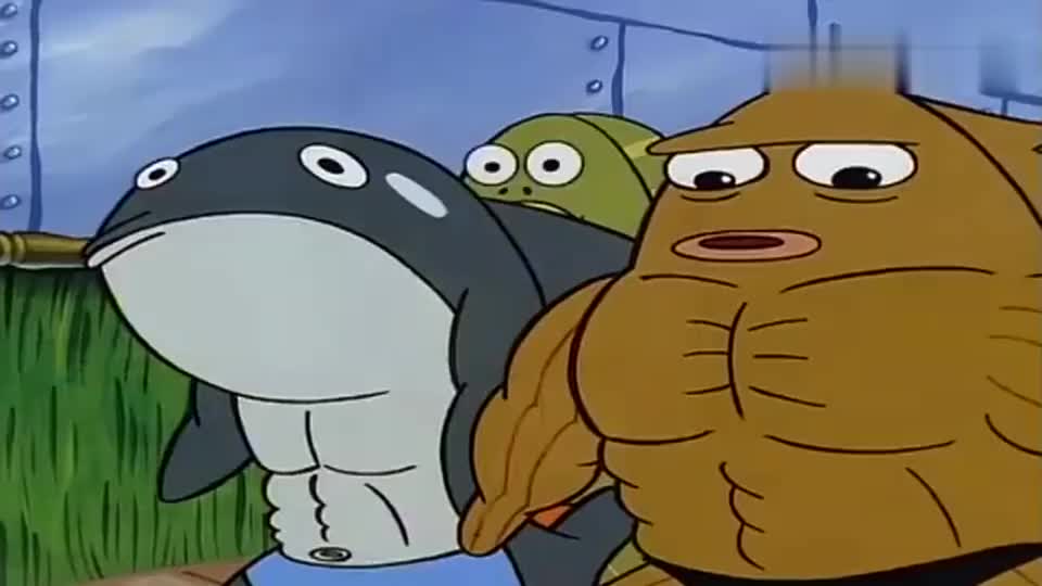 肌肉狂人海绵宝宝