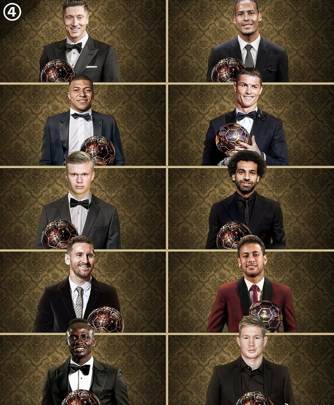 2020欧洲联赛金球排名_2020年欧洲五大联赛进球榜!C罗第一!哈兰德效率王!