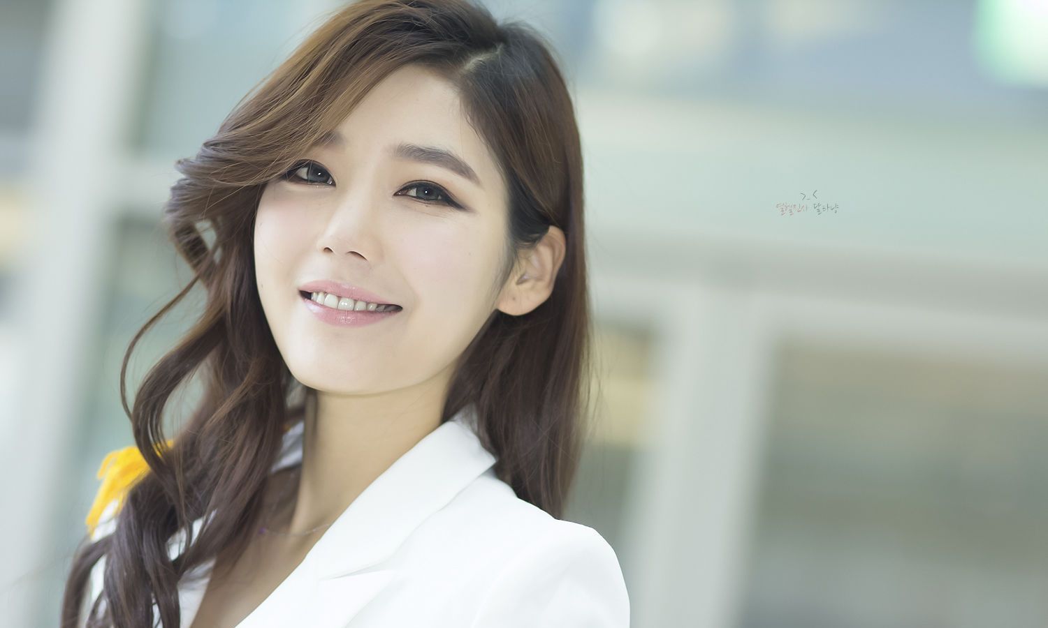 韩国车模赵相嘻-车展制服