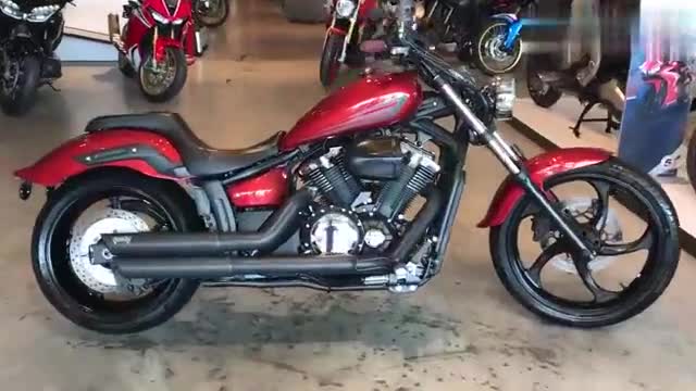 车行实拍雅马哈太子车Stryker，排量高达1.3L，和哈雷比比怎样？