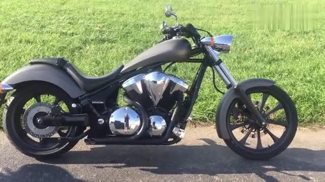 实拍本田FURY，外观个性，声浪不输哈雷！