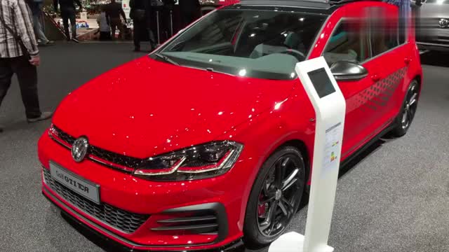 实拍大众高尔夫GTITCR，运动范儿十足，看看是你的菜么？