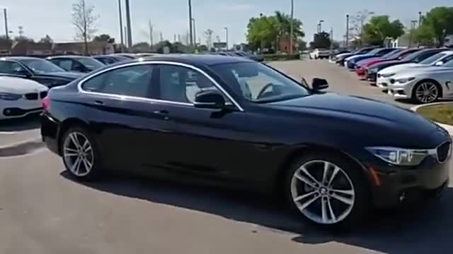 宝马4系豪华轿车入库实拍，看了外观内饰买不买自己决定