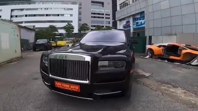 新提的2020款劳斯莱斯库里南五座版，打开全景影像那刻，真霸气