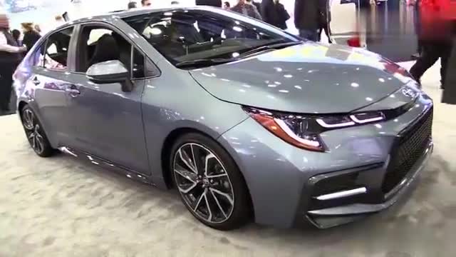 2020款全新丰田卡罗拉，公认的合资好车，激进动感旅行车