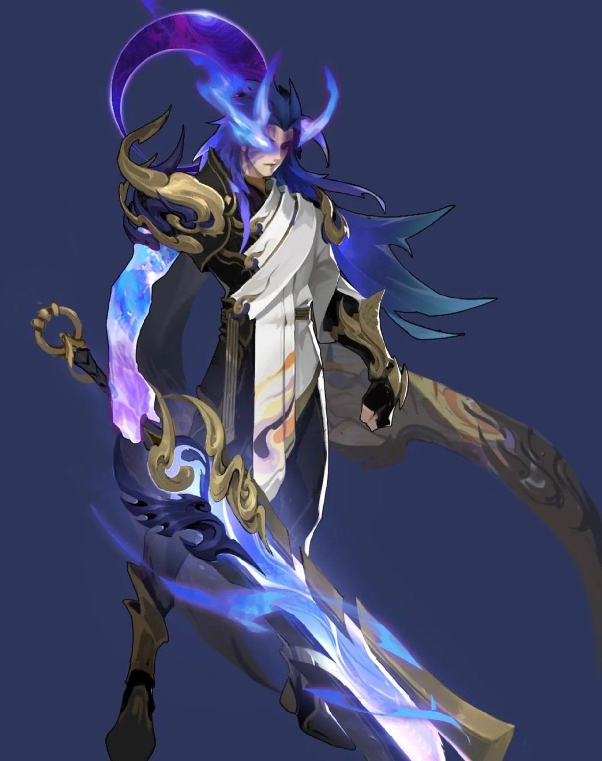 李信一念神魔世冠皮肤部分局内回城特效和待机动作提前亮相