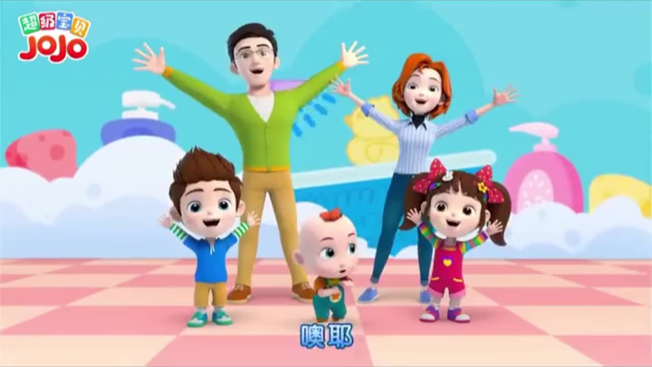超级宝贝jojo:这个舞蹈有点不整齐