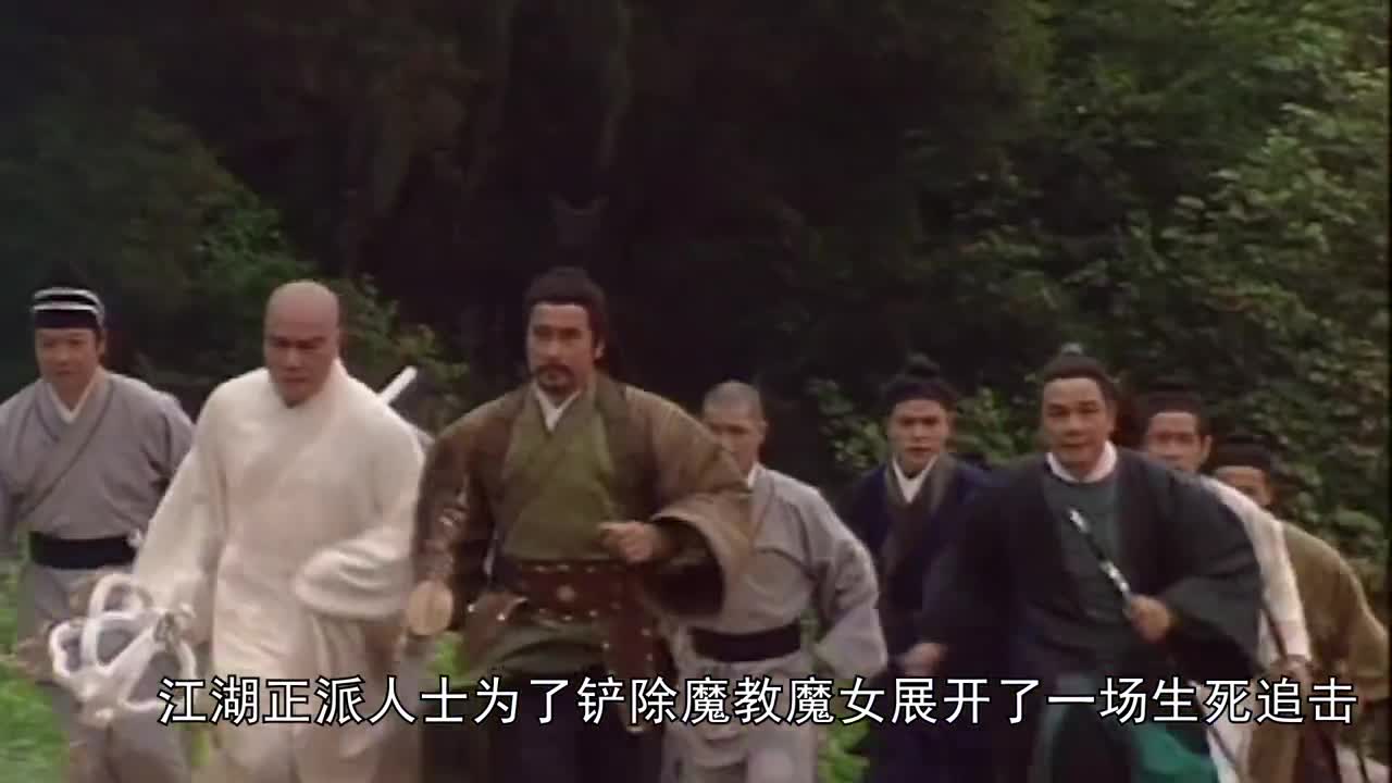 雪花神剑魔女聂媚娘带着聂小凤逃离正派的追杀九死一生好凄惨
