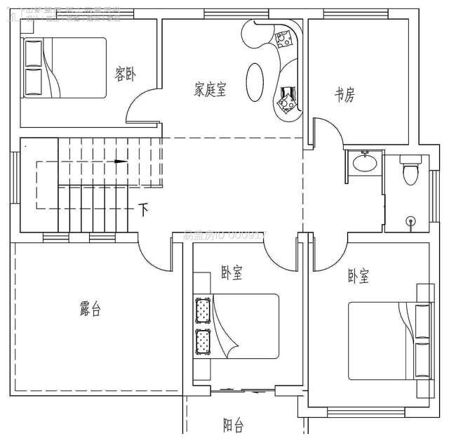 11套农村自建房别墅设计方案——面宽10米左右丨二层欧式风格