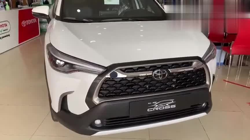 丰田全新SUV，2021款丰田卡罗拉Cross 1.8V，不要太喜欢了