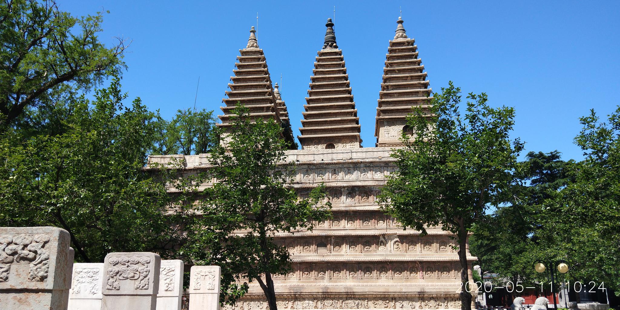 思窝花脸五塔寺真觉寺感受北京石刻艺术历史文化