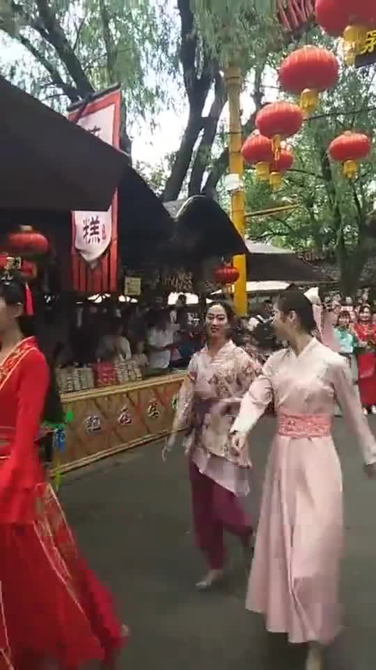 杭州宋城千古情小白田甜杭婷上场阵容够强大的
