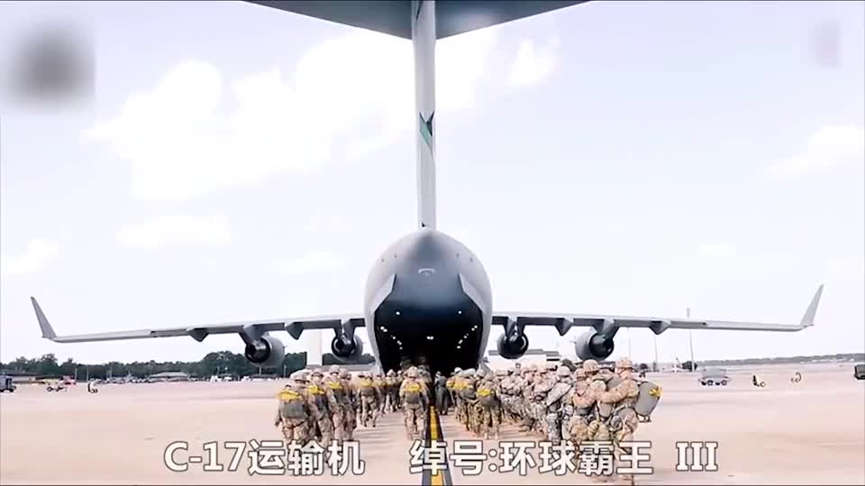 c17环球霸王运输机秀肌肉,变态性能展露无疑,太惊人了!