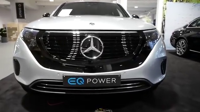 2020款奔驰eqc4004medition外观展示