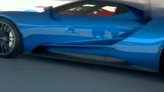 车展实拍福特GT非常跑车35T600马力就问你帅不帅