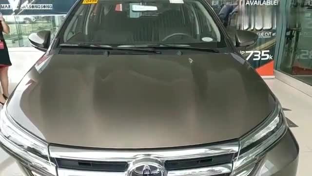 实拍丰田海外车型Rush，五座布局，行李箱不是一般的大！