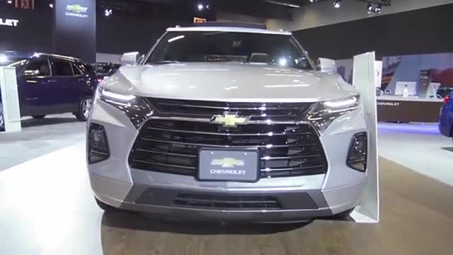 车展实拍2019款雪佛兰Blazer豪华SUV，你们觉得这台
