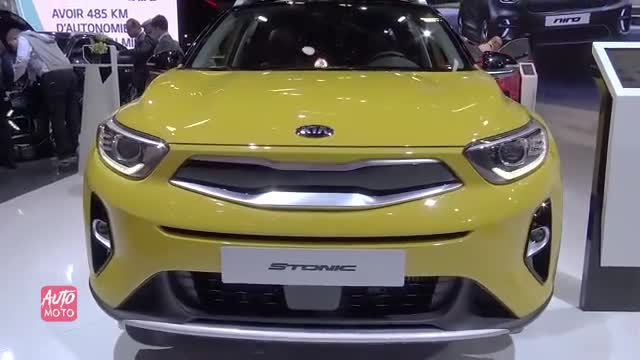 车展实拍全新起亚Stonic，土豪们喜欢这台车吗