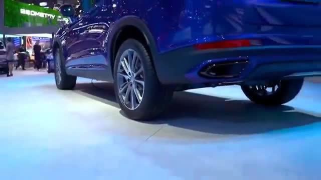 19款吉利星越亮相车展，有这外观和内饰，还要长安CS85和哈弗F7X