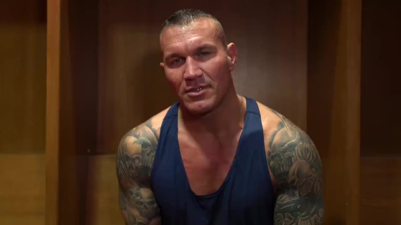 wwe超级巨星兰迪奥顿祝中国粉丝春节快乐 声音超苏眨眼电力十足