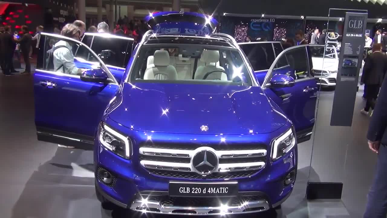 glB220奔驰报价及图片,奔驰glb220d报价及图片 2020款奔驰glb220d七座版,外观和内饰详细实拍