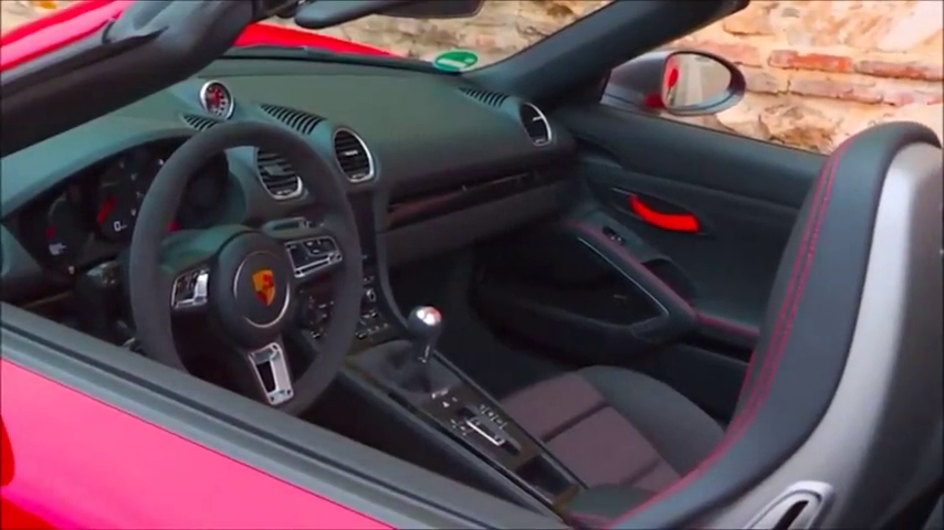 2019款保时捷718boxstert内饰