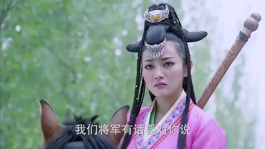 隋唐英雄薛刚英雄救美暴揍大唐将军救下美女郡主