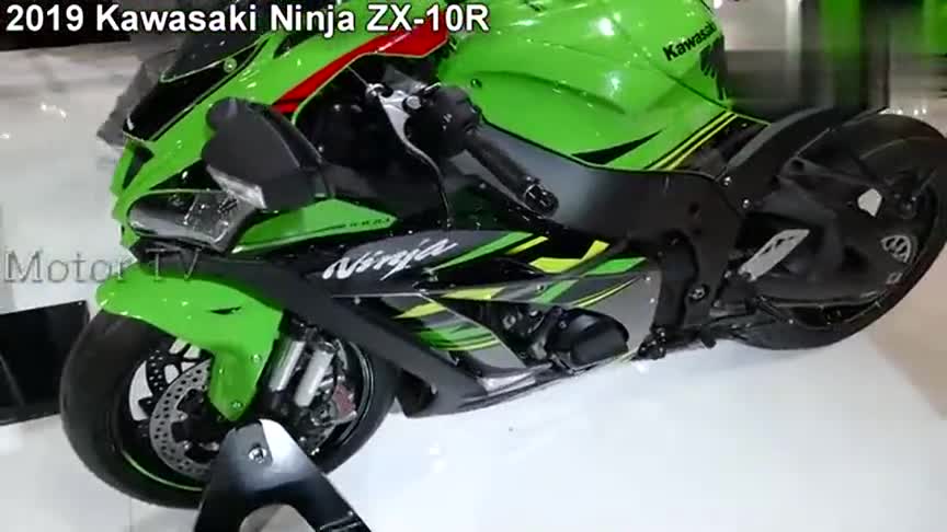 川崎忍者zx10r装载超高性能4缸引擎外观也十分的帅气