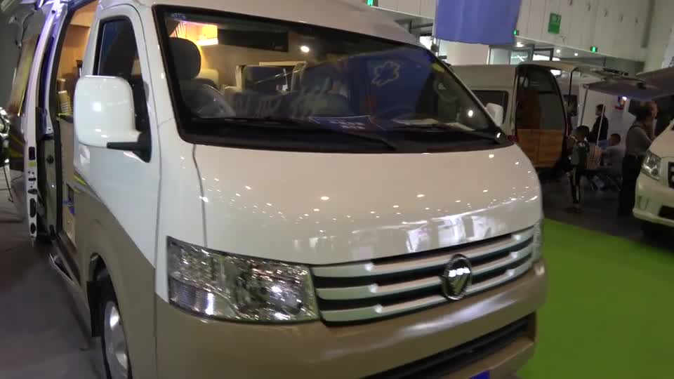 视频：北汽福田风景G9底盘这款房车16.8万元你说值不值