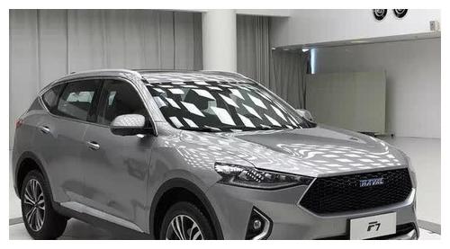 国产最美轿跑SUV,我的爱车,灰色哈弗F7x